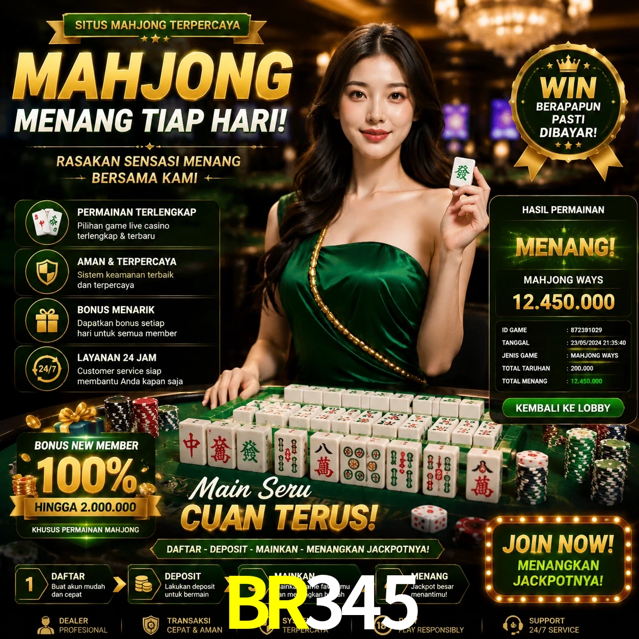 Cashback VIP BR345 - reembolso semanal